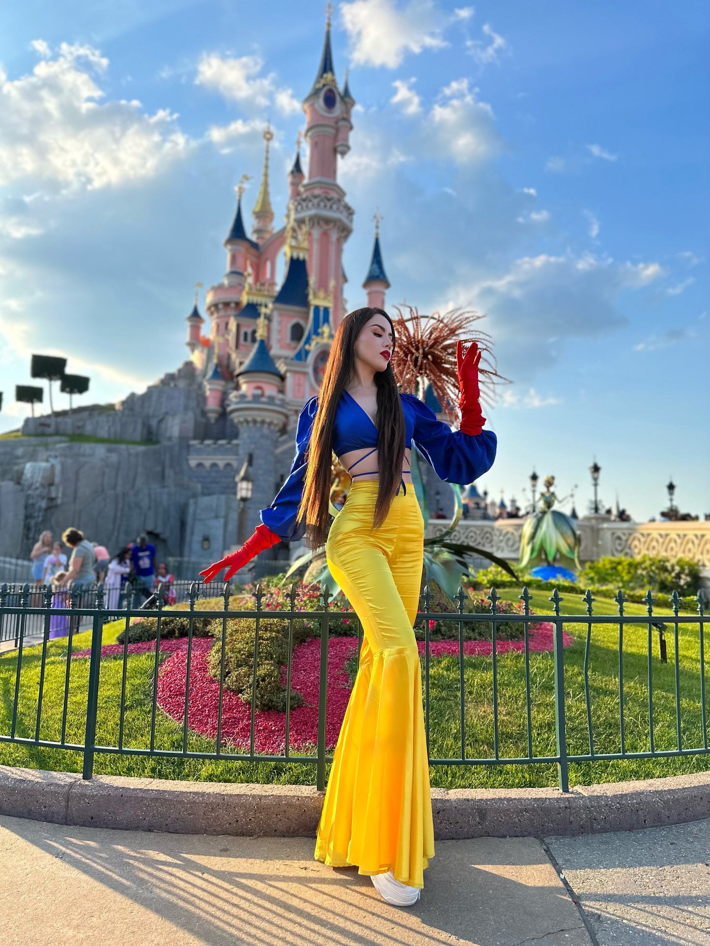 PANTALON CAMPANA SATIN