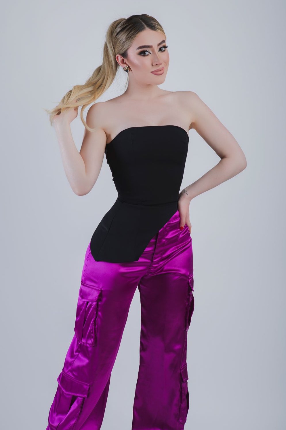 CARGO SATIN BOLSA EXTRA GRANDE